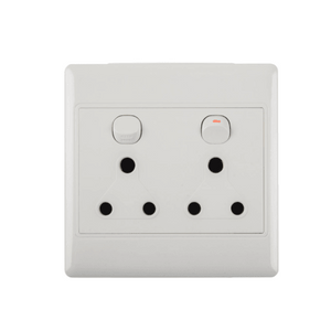 4x4 Double Wall Plug White D01 Redisson