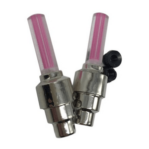 Valve Stem Fireflys (2pc Set - Pink)