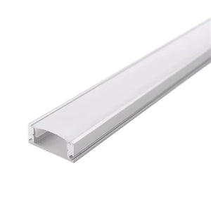 2m Surface Mounted Aluminium Channel for LED Strip Lights 17x7mm Bing Light 509