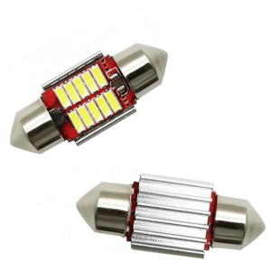 12v 10 Led Festoon Bulb 41mm 6000k Bing Light