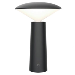4w Rechargeable Mini LED Table Lamp Black CCT - TL655