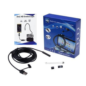 3 IN 1 Type-C / Micro USB & PC Endoscope 10m Y101