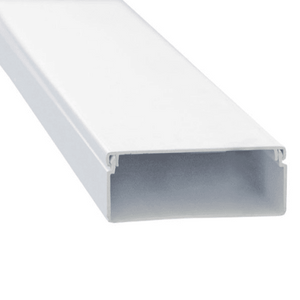 100mm x 40 mm PVC Trunking 3m Length