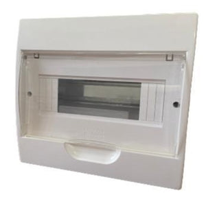 6 Way Surface Mount Unpopulated Din Rail Distribution Box