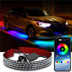 Bluetooth Controlled Digital Vehicle Lighting Kit