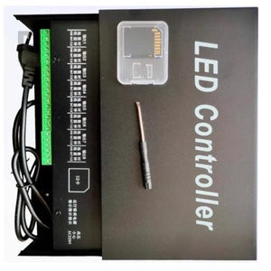 220V T-8000 AC Programmable Controller for Adderessable LED Pixel Lights with SD Card