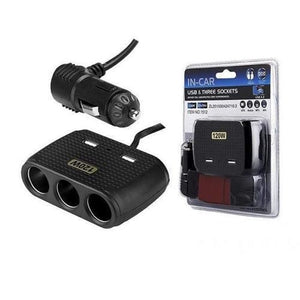 Super Power 120w 1 to 3 car Outlet