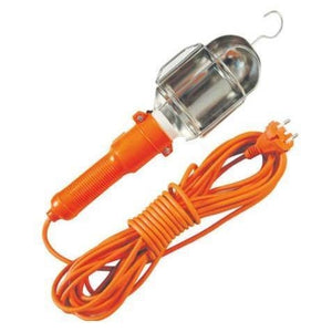 E27 Work Light 5m With Switch - Orange