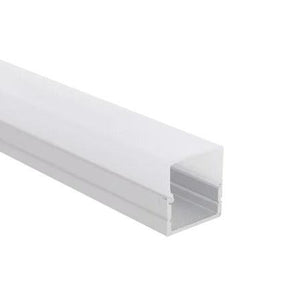 3M Square Surface Aluminium Channel for Led Strip Lights 19.8x23mm