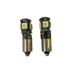 12v 6000k 5 Led Single Contact Parklight Bulb 2 Pack