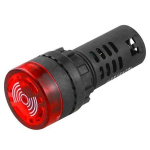 220v Red Circular Electric Buzzer AD16-22SM