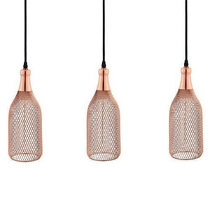 Rose Gold Dining Lamp 6015/3