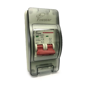 2 Way 63A Solar DC Distribution Box