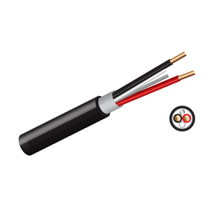 6mm 4 Core Cabytre Cable With Earth Black