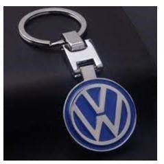 Metal VW Badge Keyring