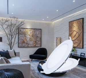 4w Round Led Panel Light 6000k Bing Light -  Clearance Sale