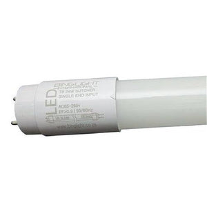 T8 5ft 24w Led Butcher Tube Single End Bing Light Toughened Glass