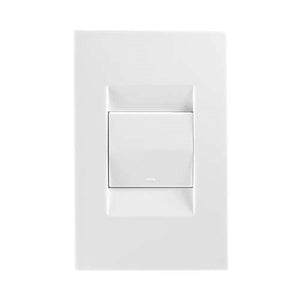 4x2 1 Lever 2 Way Switch White - 15112/601
