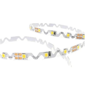 12v 8mm 3528 60 Led Zig Zag Strip Light Ip20 40m Roll 6000k Bing Light
