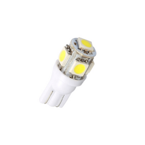 12v T10 5050 x 5 Led Park Light 6000k Bing Light