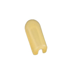 12v 5mm Neon Flex End Cap Yellow 10 Piece
