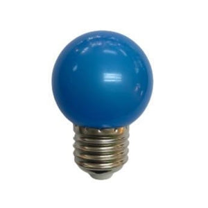 E27 2w Blue Golf Ball Bulb