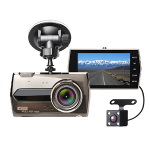 Hd Dvr Blackbox With 4" 1080p Lcd & Reverse Camera