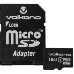 16GB Volkano Micro SD Card with Adapter