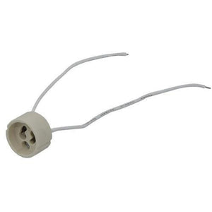 Ceramic GU10 Holder Straight