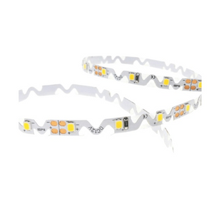 12v 8mm 3528 60 Led Zig Zag Strip Light Ip20 5m Roll Red Bing Light