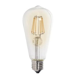 E27 6W ST64 Dimmable LED Filament Bulb 2700k  - BULB LED 196