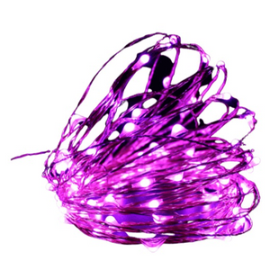 Fairy Lights 10m Pink Joinable