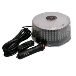 12v 240 Led Magnetic Roof Mount Round - Amber