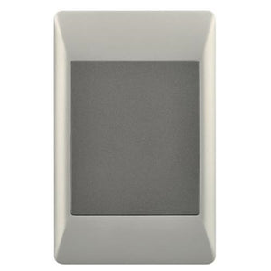 4x2 Switch Blank Cover Champagne & Charcoal ESW080 Duo Bright Star
