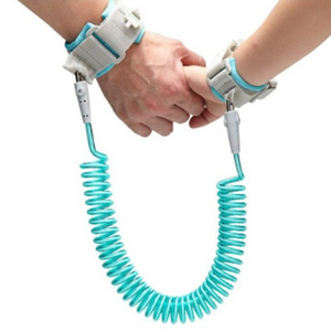 Child Wrist Harness With Safety Strap - Blue
