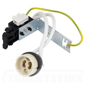 Gu10 Ceramic Downlight Holder SABS Approved With Earth