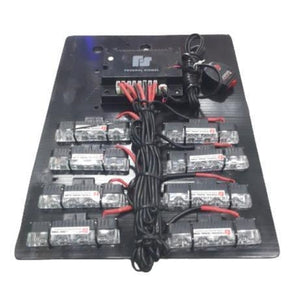 12v 4 Led x 8 Module Grill Mount 4-8r Federal Signal 6000k Bing Light
