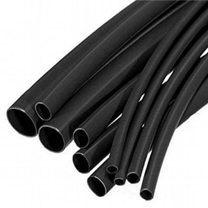 8mm x 100mm Heat Shrink Single Sleeve - Black