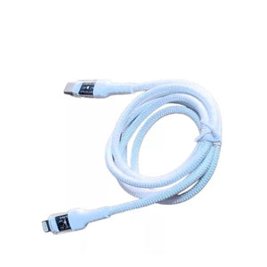 1m Type-C  Lighting 3A Fast Charging Braided Cable AB-SJ38-20w