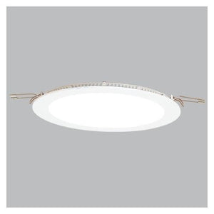 18W Recessed Panel Light Round 4000K - DL504 WH
