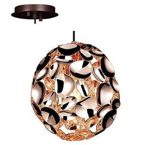 Pendant Metal 180mm Rose Gold E27 1x60w RP237