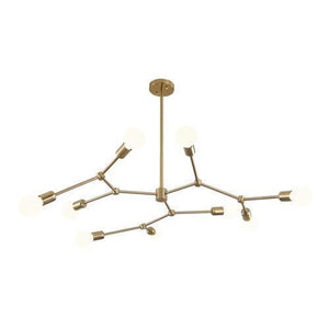 Metal Adjustable Branch Chandelier CH512/9 BRONZE Bright Star