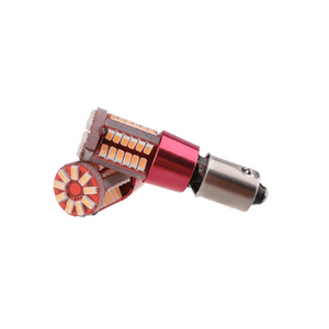 12v Ba9s 57 Led Park Light Hi Power Red Body 6000k Bing Light
