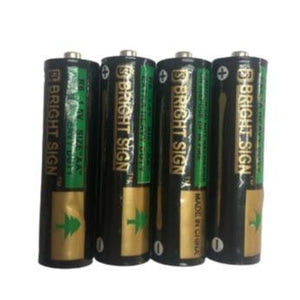 AA Batteries 4 Pack - Bright Sign