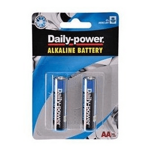 AA Alkaline Batteries 2 Pack