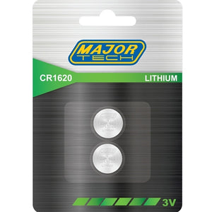 3v Lithium Coin Cell Battery 2 Pack CR1620