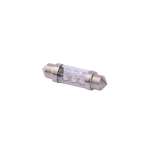 12v 6 x Led Smd Festoon Bulb Blue Bing Light