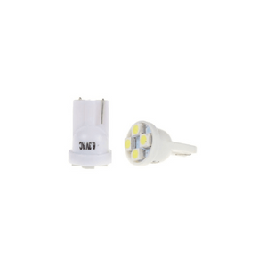 12v T10 3528 x 4 Led Park Light White Bing Light