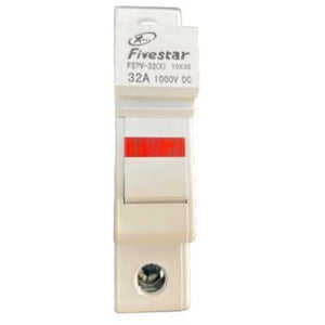32A 1000V DC Solar Fuse Holder With Fuse FSPV-32