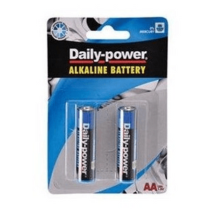 AAA Alkaline Batteries 2 Pack